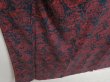 Photo3: 0709i07z660 Vintage Japanese Kimono Silk KOMON Navy Bird (3)