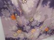 Photo3: 0928T04z780 Vintage Japanese Kimono Silk HOUMONGI Light purple Sakura Tree (3)