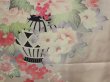 Photo8: 1424T06z1110 Japanese Kimono Silk FURISODE Light pink Flower cart (8)