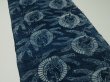 Photo9: 4M03z80 Vintage Japanese Kimono Cotton Momen Boro Fabric Indigo Katazome 59.8" (9)