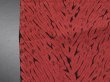 Photo4: 3R05z50 Japanese Kimono Silk  FABRIC Poppy red Shibori dyeing 52.8" (4)