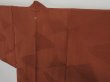 Photo3: 0816i09z610 Vintage Japanese Kimono Silk HAORI Brown (3)