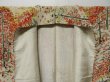 Photo5: 0307H06z680 Vintage Japanese Kimono Silk KOMON Off-white Trees (5)