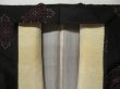 Photo8: 0601T05z550 Vintage Japanese Kimono Silk KOMON Black (8)