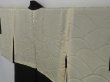 Photo9: 1613i01z650 Vintage Japanese Kimono Silk HAORI Black Orchid (9)