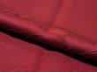 Photo4: 3C01z50 Japanese Kimono Silk  FABRIC Dark pink-red Flying crane 40.9" (4)