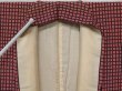 Photo9: 1130T02z810 Vintage Japanese Kimono Silk KOMON Pink Lattice (9)