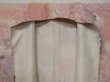 Photo7: 1005T04z910 Unused Japanese Kimono Silk KOMON Coral pink Folding fan (7)