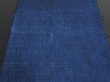 Photo4: 1T19z130 Vintage Japanese Kimono Cotton Boro Ranru Patch Indigo   77.2" (4)