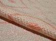 Photo4: 2B05z80 Japanese Kimono Silk  FABRIC Light pink Shibori dyeing 66.9" (4)