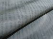 Photo4: 2N01z50 Japanese Kimono Silk  FABRIC Gray Stream 38.6" (4)