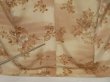 Photo8: 1128N06z630 Vintage Japanese Kimono Silk KOMON Lihgt cream Flower (8)