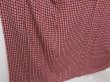 Photo3: 1130T02z810 Vintage Japanese Kimono Silk KOMON Pink Lattice (3)