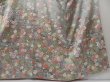 Photo6: 1614T04z1010  Japanese Kimono Silk TSUKESAGE Light gray Plum branch (6)