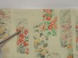 Photo8: 0918i03z1140 Japanese Kimono Silk TSUKESAGE Off-white Flower (8)