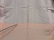 Photo9: 0816i04z710 Vintage Japanese Kimono Silk KOMON Off-white, Blue-Gray (9)