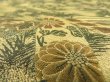 Photo5: 1A01z140 Vintage Japanese Kimono Silk OBI FABRIC  Bamboo grass 76.4" (5)