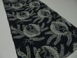 Photo2: 4M03z80 Vintage Japanese Kimono Cotton Momen Boro Fabric Indigo Katazome 59.8" (2)