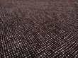 Photo4: 2C05z90 Vintage Japanese Kimono Crepe Silk  FABRIC Dark brown Dots 61.4" (4)