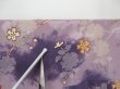 Photo10: 0928T04z780 Vintage Japanese Kimono Silk HOUMONGI Light purple Sakura Tree (10)