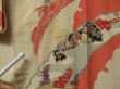 Photo10: 0616T08z880 Vintage Japanese Kimono Silk HOUMONGI Sand beige Yukiwashibakusa (10)