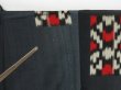 Photo8: 0608N04z590 Vintage Japanese Kimono Silk HITOE OMESHI KOMON Dark gray (8)