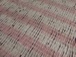 Photo2: 2P06z70 Japanese Kimono Silk  FABRIC Light gray Shibori dyeing 47.2" (2)