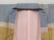 Photo10: 0426N07z1160 Vintage Japanese Kimono Silk TSUKESAGE  Old Japanese scenery (10)