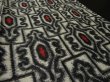 Photo2: 2H06z40 Vintage Japanese Kimono Silk MEISEN FABRIC Off-white   66.1" (2)