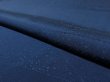 Photo4: 2J02z50 Japanese Kimono Silk  FABRIC Navy   37.8" (4)