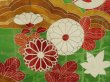 Photo10: 0922i10z1220 Vintage Japanese Kimono Silk FURISODE Off-white Flowers (10)
