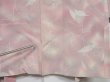 Photo6: 0730i09z500 Vintage Japanese Kimono Silk HAORI Ash pink Shading off (6)