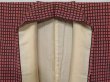 Photo8: 1130T02z810 Vintage Japanese Kimono Silk KOMON Pink Lattice (8)