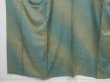 Photo4: 0708N05z880 Japanese Kimono Silk KOMON Light moss green Suminagashi dyeing (4)