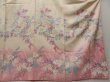 Photo6: 1327T05z1080 Japanese Kimono Silk FURISODE Pink Peony (6)