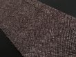 Photo2: 2C08z40 Vintage Japanese Kimono Crepe Silk  FABRIC Dark brown Dots 52" (2)