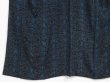 Photo4: 1005i05z880 Vintage Japanese Kimono Silk KOMON Black Blue (4)