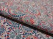 Photo4: 1M01z60 Japanese Kimono Silk  FABRIC Off-white Umbrella 44.1" (4)