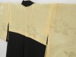 Photo8: 1614T10z560 Vintage Japanese Kimono Silk HAORI Black Dronwork embroidery (8)