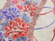 Photo8: 0905i02z1000 Japanese Kimono Silk SHIBORI FURISODE Pink Flowers (8)