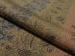 Photo4: 1i01z50 Japanese Kimono Silk  FABRIC Sand beige Birds, Flowers 36.2" (4)