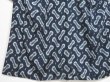 Photo4: 1019i07z890 Vintage Japanese Kimono Silk OMESHI KOMON Dark navy (4)