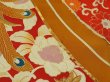 Photo6: 2U01z110 Vintage Japanese Kimono Silk  FABRIC Black Phoenix 51.2" (6)