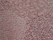 Photo6: 2D04z90 Japanese Kimono Silk  FABRIC Pink, Dark brown Kiribame 66.1" (6)