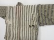 Photo3: 0803N03z460 Antique Japanese Kimono Cotton NORAGI BORO Sand beige (3)