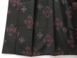 Photo4: 0601T05z550 Vintage Japanese Kimono Silk KOMON Black (4)