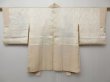 Photo10: 0927T07z520 Vintage Japanese Kimono Silk HAORI Light peach Flowers (10)