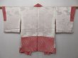 Photo8: 0802T09z530 Vintage Japanese Kimono Silk HAORI Pink (8)