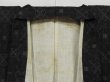 Photo8: 1312i04z570 Vintage Japanese Kimono Linen NOTO-JOFU Black (8)