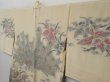 Photo2: 1501T08z570 Vintage Japanese Kimono Silk HAORI Light peach Phoenix (2)